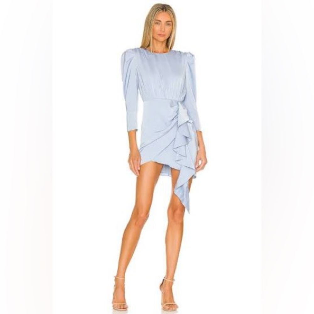 NBD blue pandora dress, NWT, medium